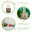 200ml Green Pomelo & Passion Fruit Scented Reed Diffuser - By Nicola Spring Supply