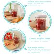 250ml Glass Jam Jars - Pack of 6 - By Argon Tableware Discount