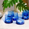 200ml Merzouga Recycled Glass Tea Light Holders - Pack of Six - By Nicola Spring Hot on Sale