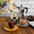 200ml Picardie Glass Coffee Cups & Saucers - Pack of Six - By Duralex Hot on Sale