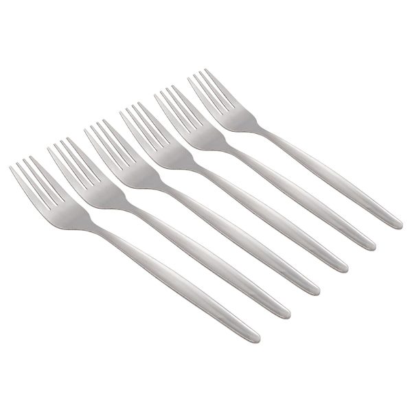 Economy Stainless Steel Dinner Forks - By Argon Tableware For Sale