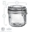 200ml Classic Glass Storage Jar - By Argon Tableware Hot on Sale