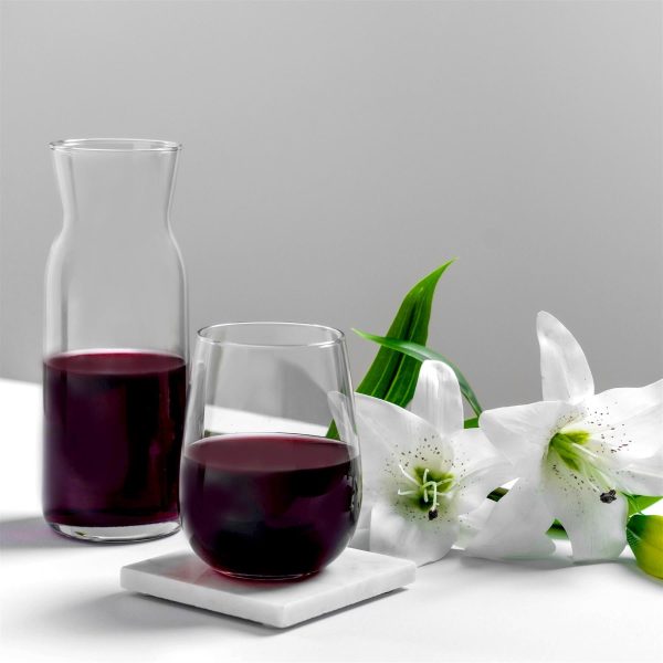 12pc Gaia Stemless Red & White Wine Stemware Set - By LAV For Discount