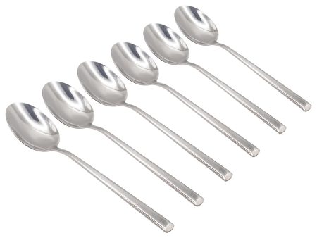 Tondo Stainless Steel Dessert Spoons - By Argon Tableware Cheap