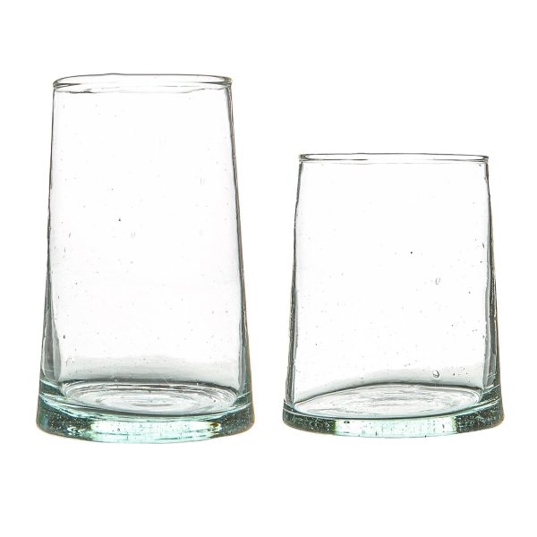 12pc Merzouga Recycled Tumbler & Highball Glasses Set - By Nicola Spring For Cheap