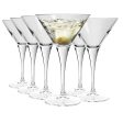 245ml Ypsilon Martini Cocktail Glasses - Pack of Six - By Bormioli Rocco Supply