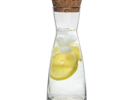 1.1L Ypsilon Glass Carafe with Cork Lid - By Bormioli Rocco Sale