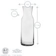 1.2L Aquaria Glass Carafe - By Bormioli Rocco Sale