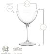 235ml Bartender Novecento Martini Glasses - Pack of Six - By Bormioli Rocco Online