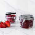 125ml Classic Glass Storage Jars - Pack of 3 - By Argon Tableware Online now