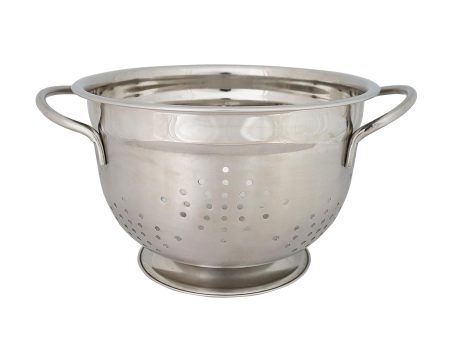 21.5cm Stainless Steel Colander - By Argon Tableware Online Sale