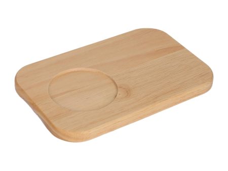 Wooden Tea & Biscuit Serving Board - 23cm x 15cm - By Argon Tableware Discount