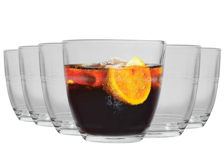 220ml Gigogne Tumbler Glasses - Pack of Six - By Duralex on Sale