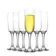 210ml Tokyo Champagne Flutes - Pack of Six - By LAV Cheap