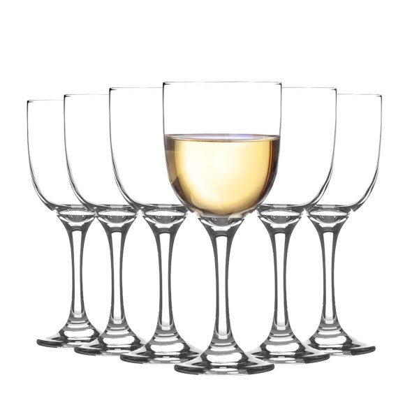 290ml Tokyo White Wine Glasses - Pack of Six - By LAV Supply