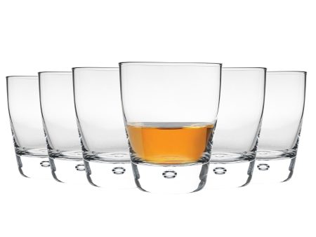 260ml Luna Whisky Glasses - Pack of Six - By Bormioli Rocco For Cheap