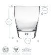 260ml Luna Whisky Glasses - Pack of Six - By Bormioli Rocco For Cheap