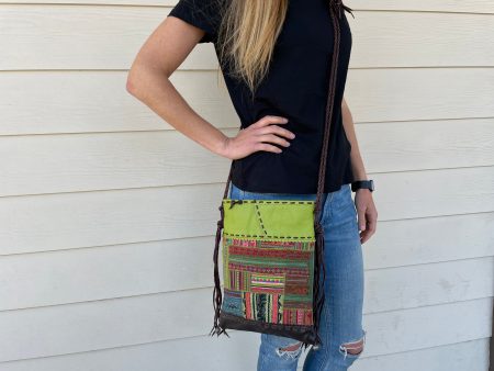 Crossbody - Leather & Patchwork Sale