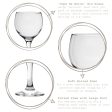 645ml Misket Gin Glasses - Pack of Six - By LAV Cheap