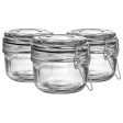 125ml Classic Glass Storage Jars - Pack of 3 - By Argon Tableware Online now