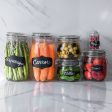 125ml Classic Glass Storage Jars - Pack of 3 - By Argon Tableware Online now