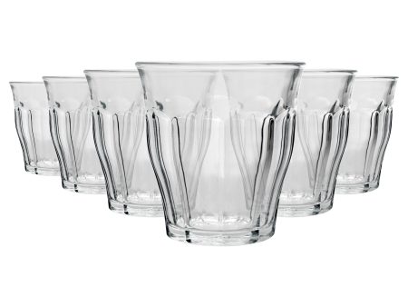 160ml Picardie Tumbler Glasses - Pack of Six - By Duralex Online