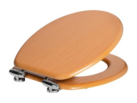 Wooden Soft Close Toilet Seat - By Harbour Housewares Discount