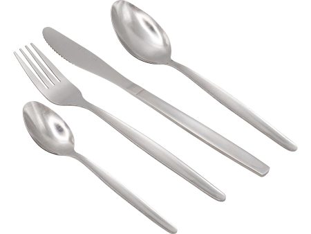 24pc Economy Stainless Steel Cutlery Set - Pack of Six - By Argon Tableware Supply