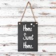 20cm x 30cm Slate Hanging Notice Chalk Board - By Nicola Spring Cheap