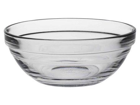 12cm Clear Lys Glass Nesting Mixing Bowl - By Duralex Online now