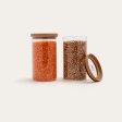 Wategos Glass Pantry Jars 2pk | Praline 1000ml Online