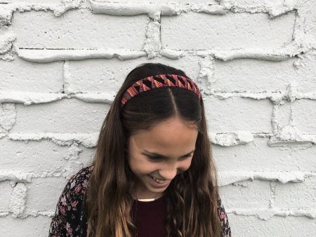 Hard Headband - Woven Design Fashion