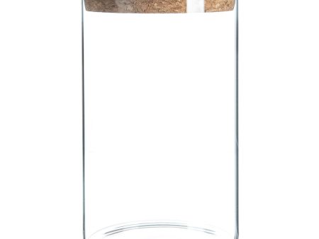 1L Cork Lid Storage Jar - By Argon Tableware For Sale