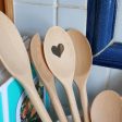 6pc Wooden Cooking Spoon Set - 20-35cm - By Argon Tableware For Cheap