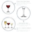 12pc Empire Red & White Wine Stemware Set - By LAV Online now