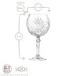 650ml Melodia Gin Glasses - Pack of Six - By RCR Crystal Online Hot Sale