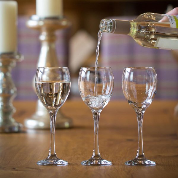 245ml Venue White Wine Glasses - Pack of Six - By LAV For Cheap