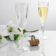 200ml Orchestra Champagne Flutes - Pack of Six - By RCR Crystal For Discount