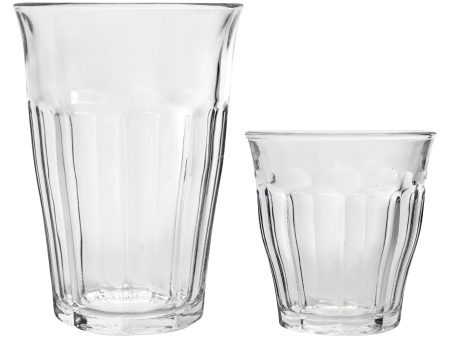 12pc Picardie Tumbler & Highball Glasses Set - By Duralex Online