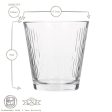 255ml Nora Glass Tumblers - Pack of 6 - By LAV Online