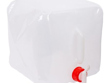 15L White Collapsible Water Container with Tap - By Redwood Online Sale