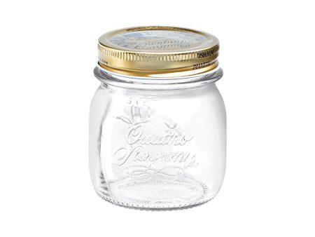 250ml Quattro Stagioni Glass Food Preserving Jar - By Bormioli Rocco Online now