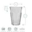 12pc Picardie Tumbler & Highball Glasses Set - By Duralex Online