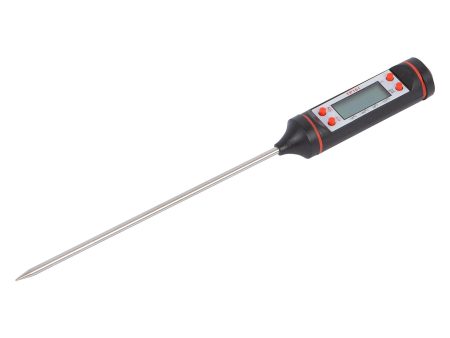 Black Digital Metal Meat Thermometer - By Ashley Supply