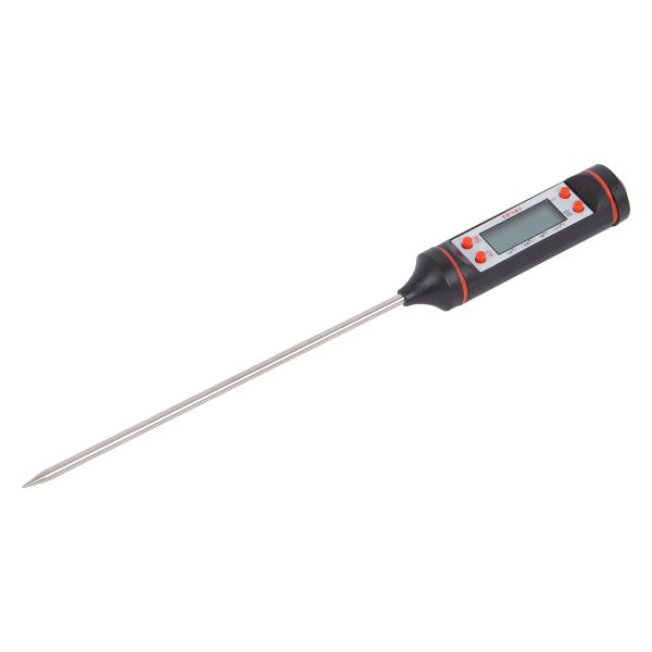 Black Digital Metal Meat Thermometer - By Ashley Supply