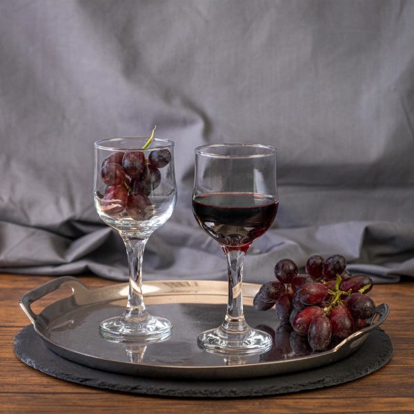 240ml Nevakar Wine Glasses - Pack of Six - By LAV Online now