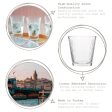 255ml Nora Glass Tumblers - Pack of 6 - By LAV Online