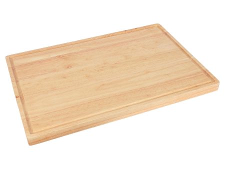 Wooden Butchers Block Chopping Board - 60cm x 40cm - By Argon Tableware Online now