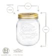 700ml Quattro Stagioni Glass Food Preserving Jars - Pack of 3 - By Bormioli Rocco on Sale