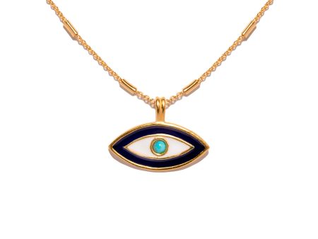 Anais Evil Eye Necklace Discount